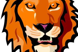 Голова льва рисунок