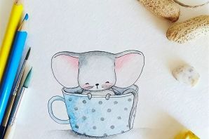 Милый простой рисунок