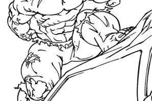 Раскраски халк