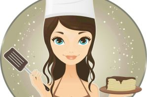 Нарисованный повар