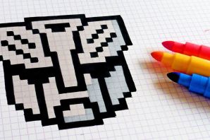 Рисунки квадратиками