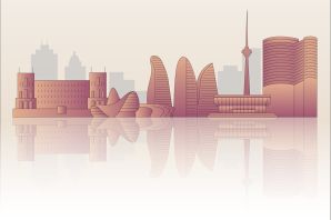 Баку рисунок