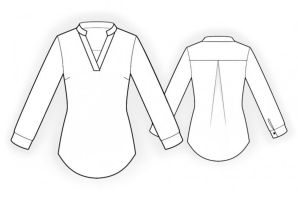 Трафарет рубашки