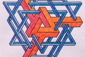 Куб по клеточкам