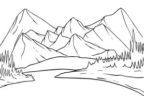Раскраска кавказ