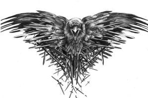 Ворон эскиз