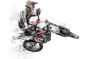 Рисунок питбайка