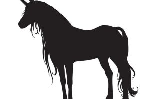 Трафарет лошадка