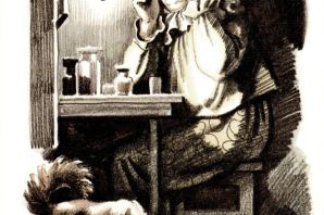 Каштанка рисунок