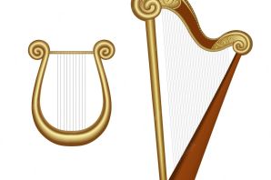 Рисунок арфа