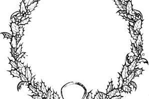 Терновые ветки эскиз