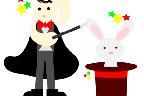 Фокусник рисунок