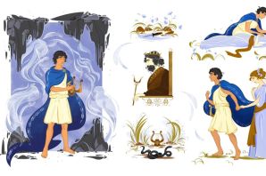 Орфей рисунок