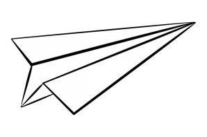 Самолетик эскиз