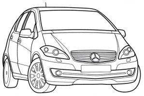 Матиз раскраска