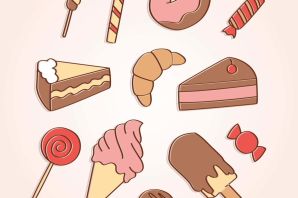 Сладости для срисовки