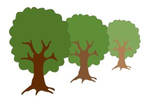 Рисунок три дерева