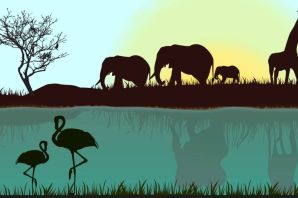 Заповедник рисунок