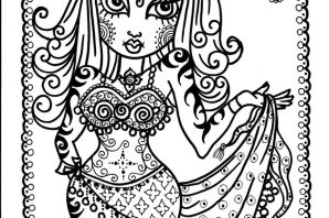 Шахерезада раскраска