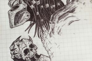 Хищник эскиз