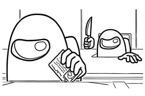 Раскраска амогусы