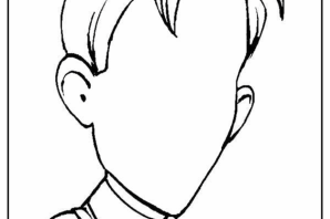 Человек раскраска