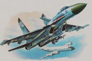 Рисунок истребителя