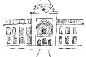 Университет рисунок