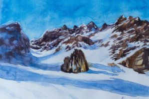 Эльбрус рисунок