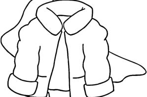 Тулуп рисунок