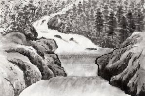 Обвал рисунок