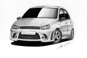 Лада калина рисунок