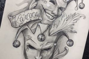 Эскиз маски