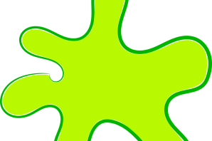 Клякса раскраска