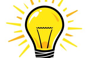Лампочка рисунок