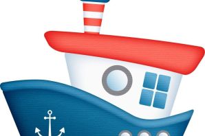 Нарисованный корабль