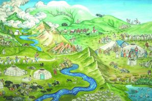 Рисунок местности