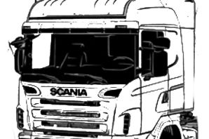 Фура рисунок