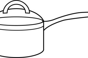 Трафарет кастрюли