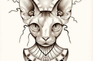 Эскиз котика