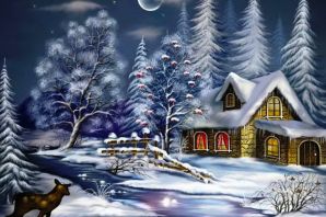 Новогодний пейзаж