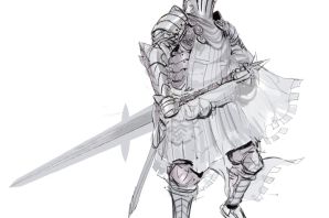 Рыцарь эскиз