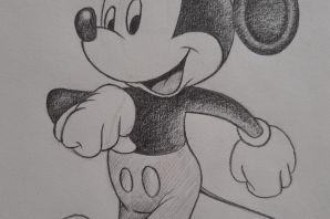 Рисунок мики маус