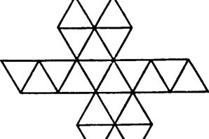 Трафарет тетраэдра