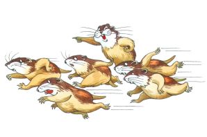 Лемминг рисунок