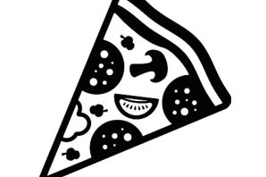 Раскраска пиццерия