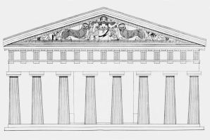 Парфенон раскраска