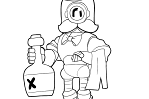 Динамайк раскраска