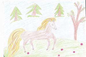 Рисунок сивка бурка