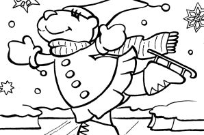 Лед раскраска